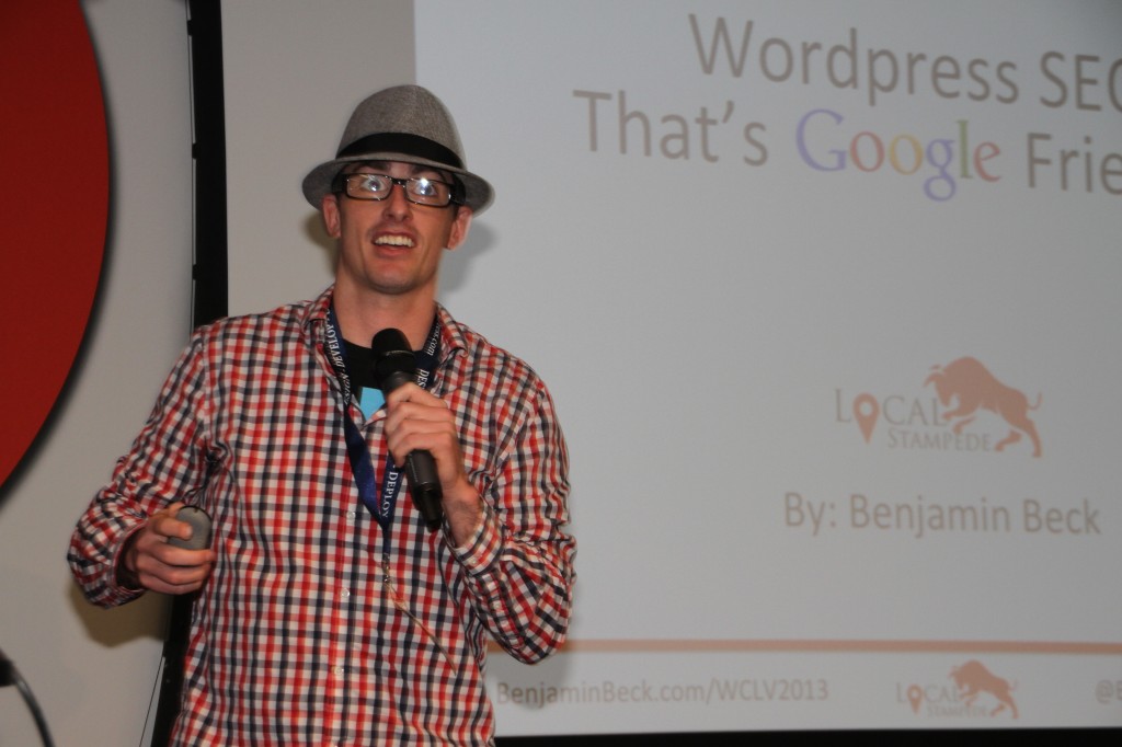 Benjamin Beck at 2013 Vegas WordCamp
